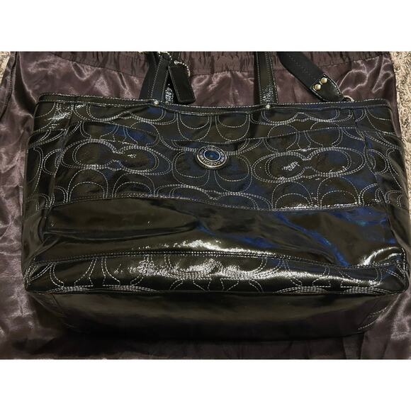 Authentic Coach Diaper Bag - Picture 1 of 13